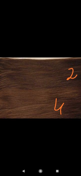 Естествена коса на треса.Дълга 60 см.