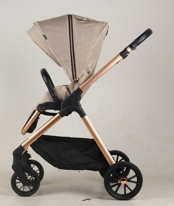 Carucior pentru Copii 3 in 1 All in One Visoli Gold