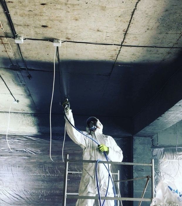 Покраска коммерческих помещений