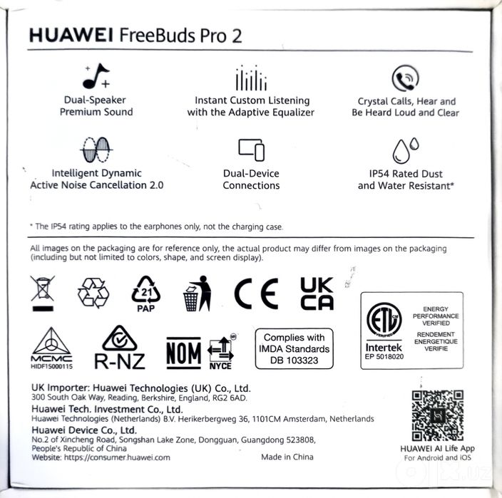 Huawei freebuds 2 pro