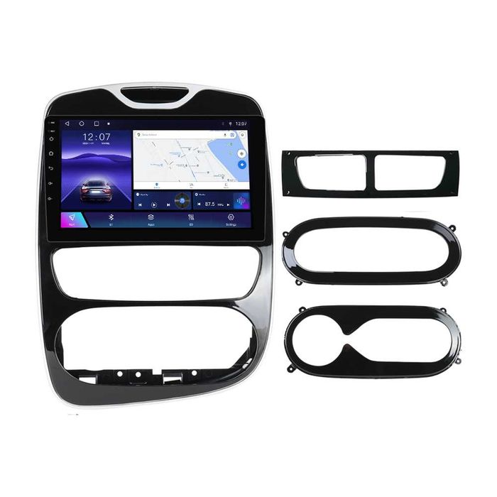 Navigatie Android 14 RENAULT CLIO 4 2012-2018  1/8 Gb CarPlay + CAMERA