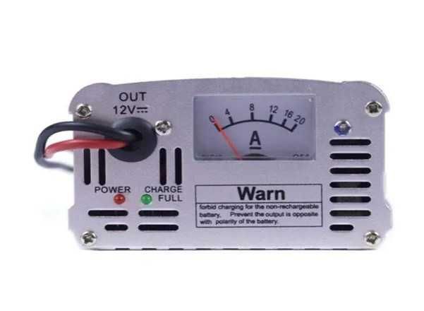 Автоматическое зарядное устройство для аккумулятора 10А 12В с защитой