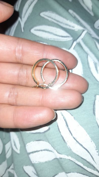 Серьги золото 585 проба картьер