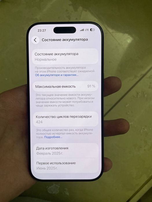 Iphone 16 pro black Titanium original