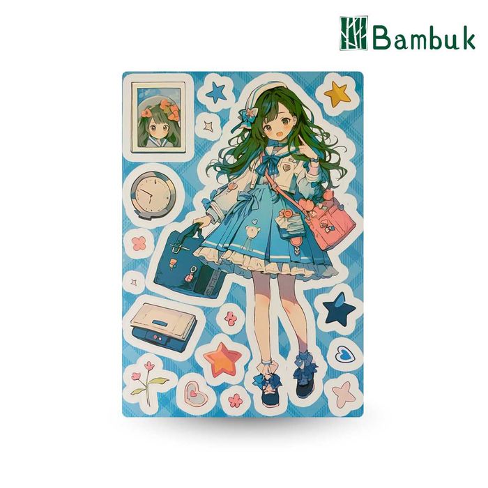 Стикери "Azure" сини