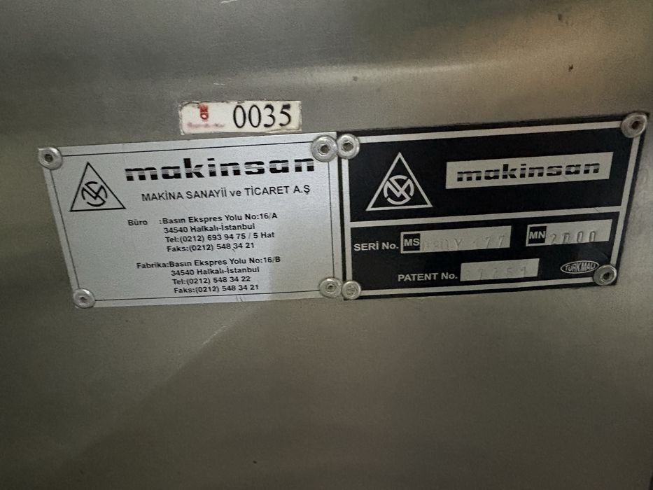 Промышленная стиральная  машина для прачечных и гостиниц TOLKAR Турция