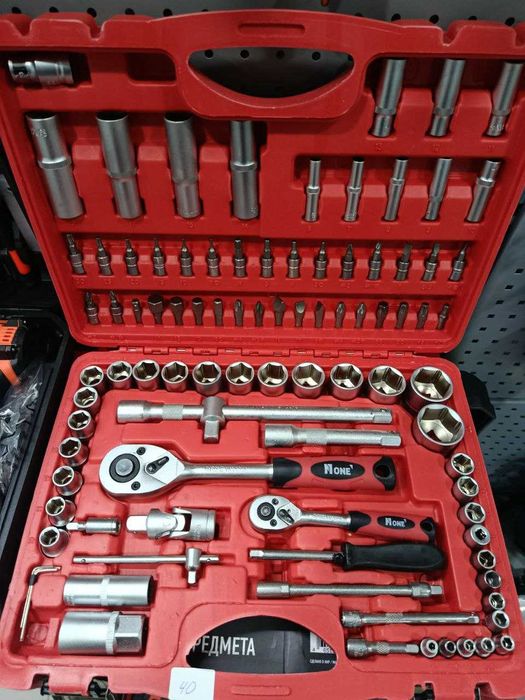 Набор инструментов NUMBER ONE HTK94-SET (94 предмета в кейсе) насияга