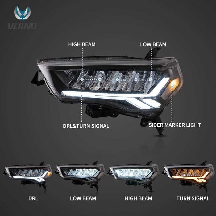 Комплект LED фарове 14-24 Toyota 4Runner