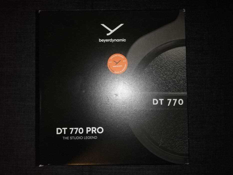 Căști audio hifi beyerdynamic dt 770 pro 80ohm