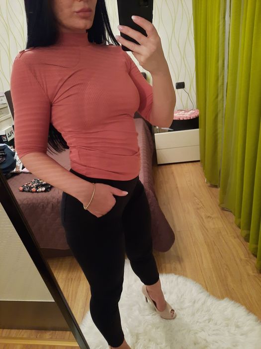 Tricou dama cu guler