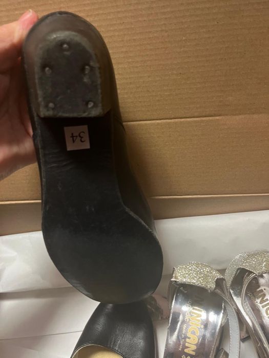 Туфли кожанные для танцев