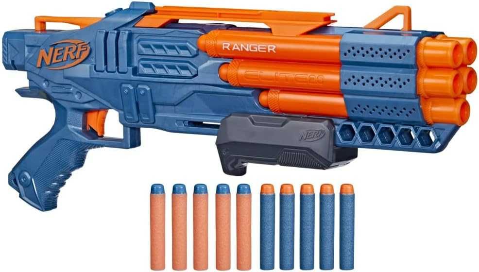 Бластер Нърф Nerf Elite 2.0 Ranger PD-5 Пистолет Помпа 3 вида