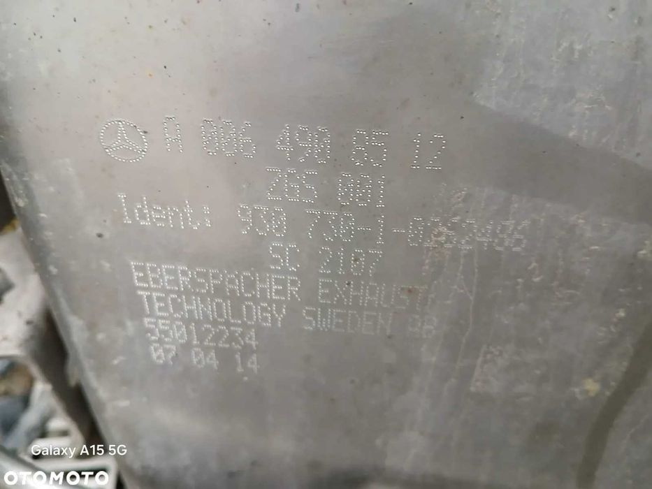 Catalizator DPF Mercedes Actros MP4 Euro 6 A0064908512 OEM