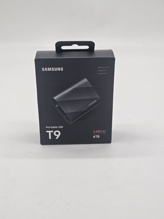 SSD extern SAMSUNG T9 MU-PG4T0B/EU 4TB USB 3.2 Gen 2, negru