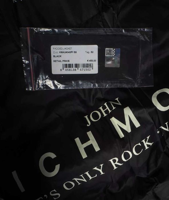 Роскошная мужская куртка брэнда John Richmond. 100% Оригинал