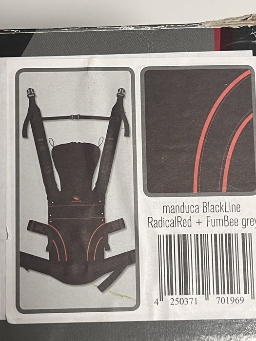 Marsupiu ergonomic Manduca negru