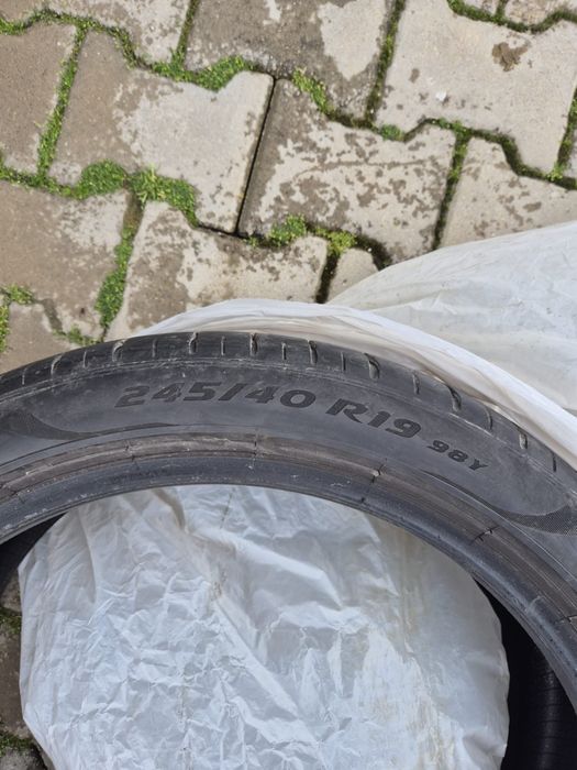 Vănd set cauciucuri anvelope vara 4 bucati pirelli pz4 ,245/40/19 ,275/35/19