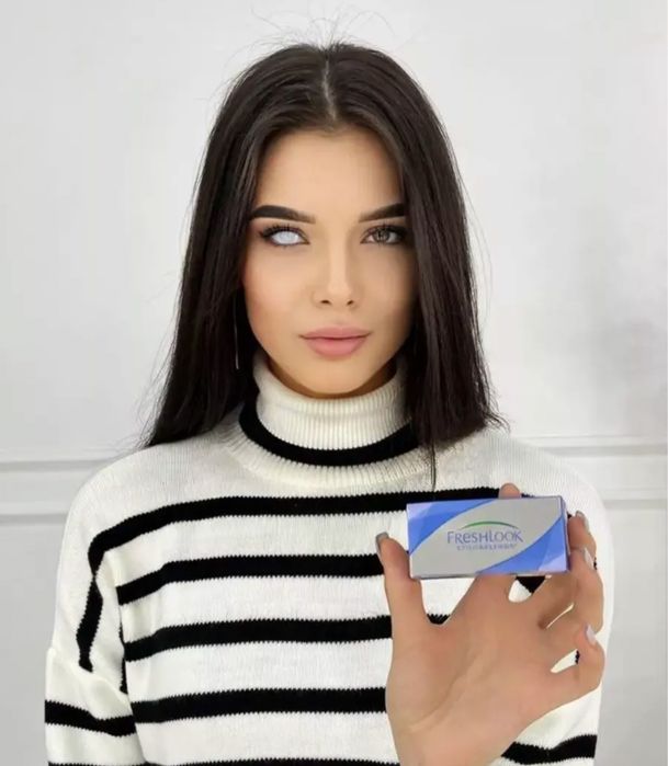 Линзы белые