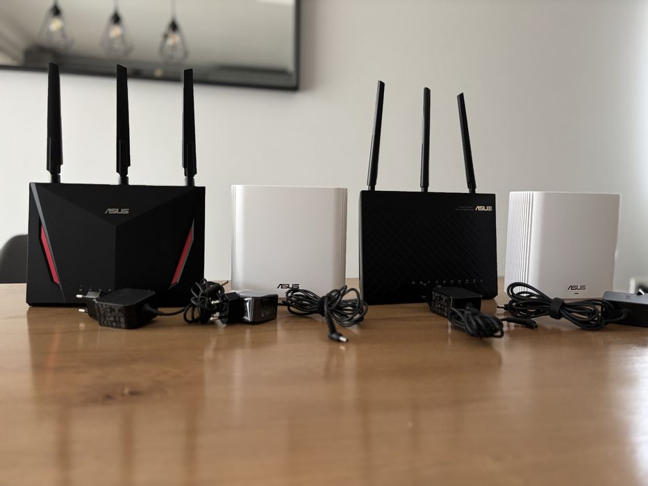 Router Wireless ASUS RT-AC86U, AC2900, Dual-Band - sistem Asus mesh