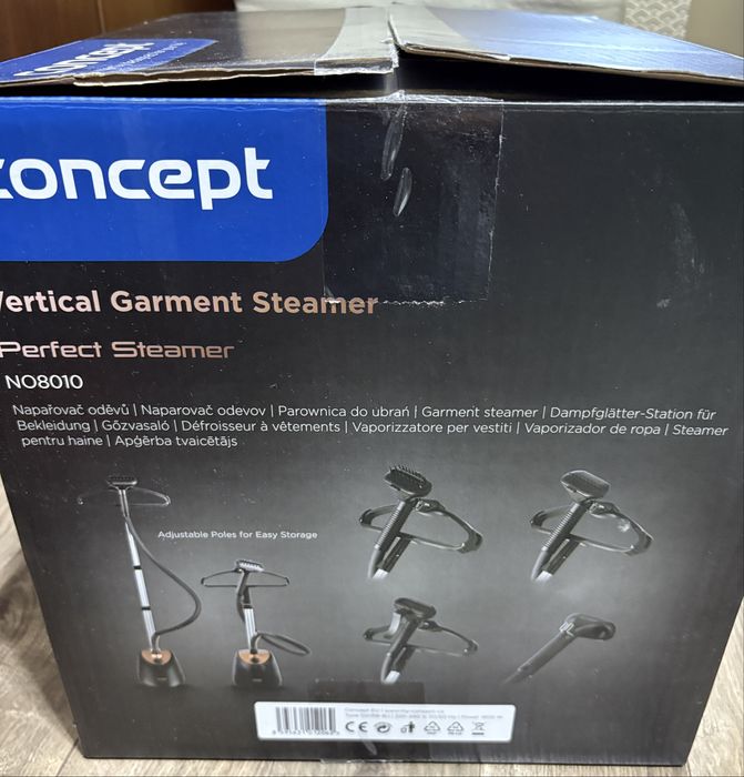 Aparat vertical de calcat cu aburi