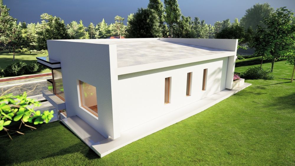 Casă la Moara, în construcție, proiect deosebit