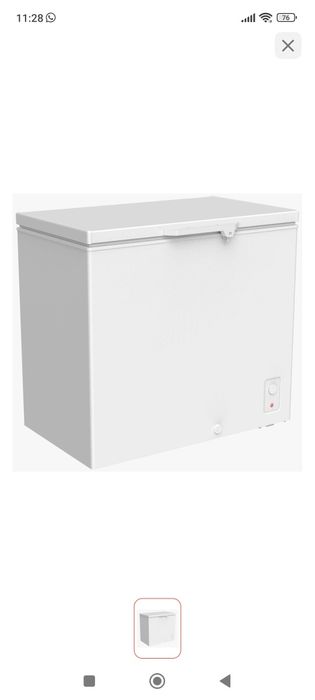 Морозильник Aucma 227KFW 227 л белый