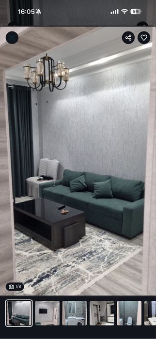 Аренда кв в Сампи Корзинка 2-комнатная ро-н Юнусабадский