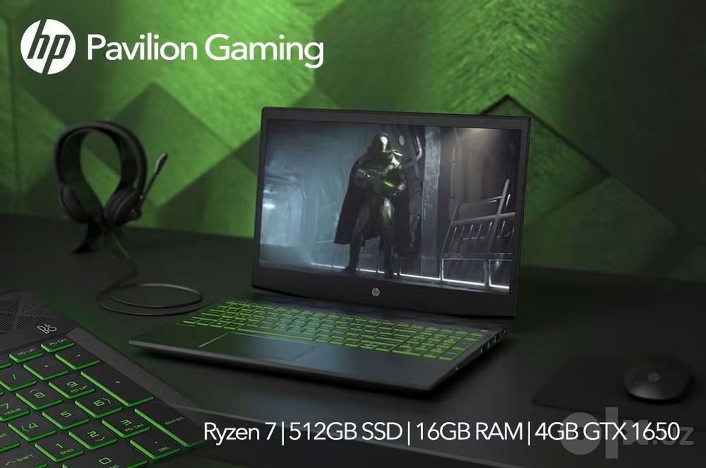 Игровой HP Pavilion Gaming 15 | GTX 1660 Ti 6GB | Ryzen 7 | 16GB