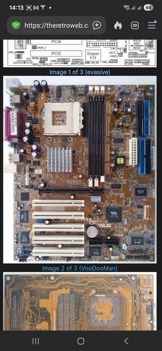 Placa de baza Asus A7V333 Socket A 462 Procesor Amd Athlon xp 1600+ Agp Sata