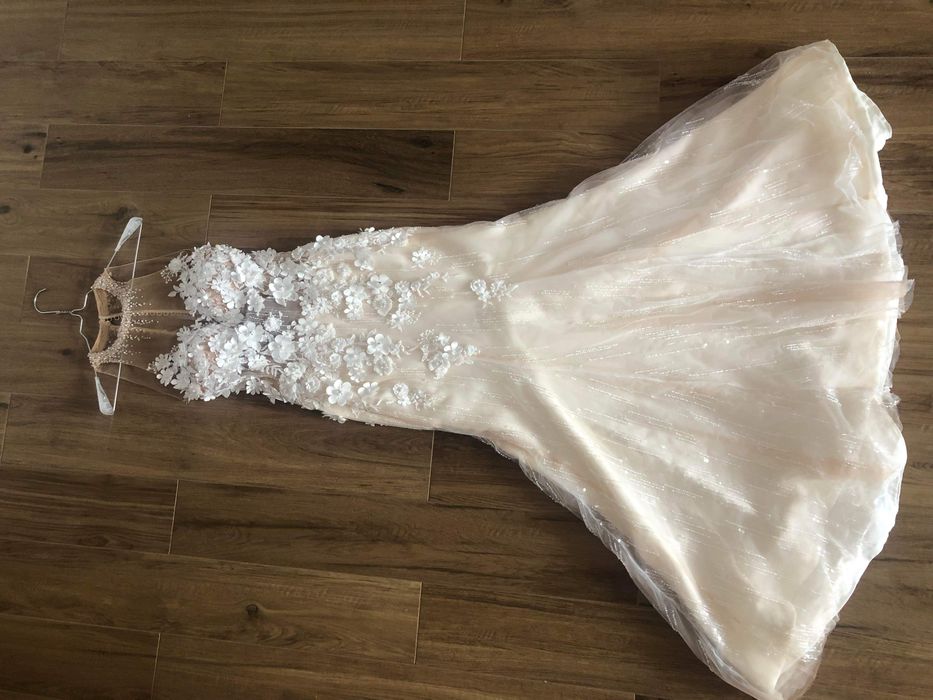 Rochie mireasa flower + voal