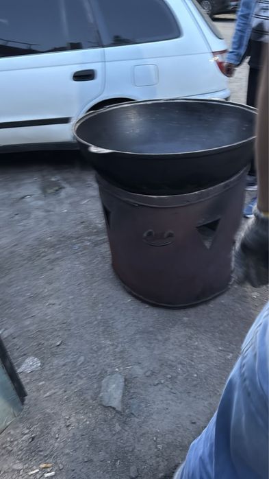 Казан ошак титан