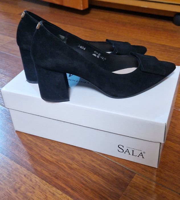 Pantofi piele întoarsă, 37