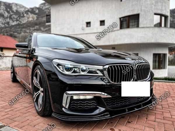 Prelungire lip bara fata Bmw Seria 7 G11 G12 M Pachet 2015-2018 Maxton