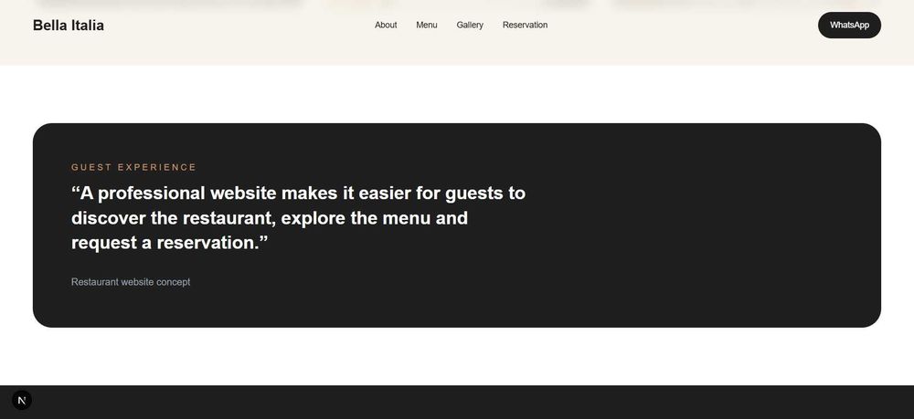 Creare WebSite / Restaurant, Cafenea sau Afacere Locală