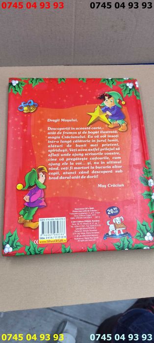 carte carti prima carte de Craciun cartonata