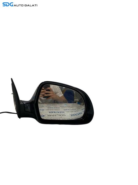 Oglinda Electrica Dreapta Skoda Octavia 2 2004 - 2013 Facelift Culoare Negru Cod 020989 [L6514]