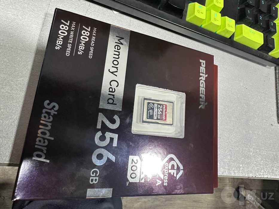 Cf type A 256gb sony v90 4k 10bit fleshka