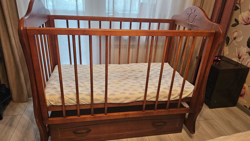 Манеж деревянный детский