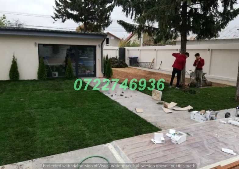 Gazon Verde Premium pentru Curți Perfect Amenajate