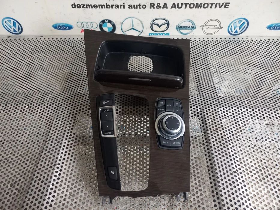 Ornament Trim Consola Centrala Cu Scrumiera Bmw Seria 7 F01 F02 F03 F04 Volan Stanga Dezmembrez