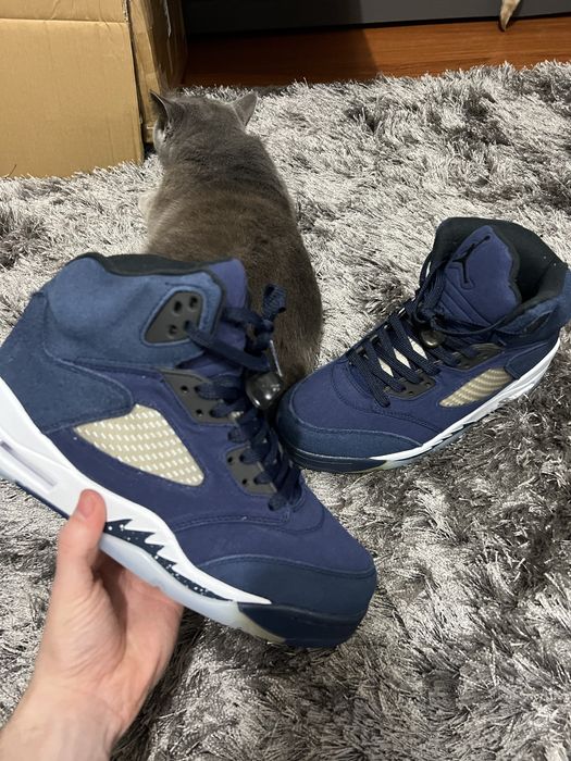 Jordan 5 Midnight blue