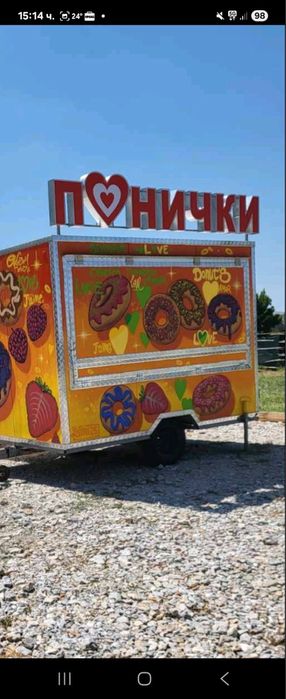 Изработка на каравани и търговски фургони за бързо хранене