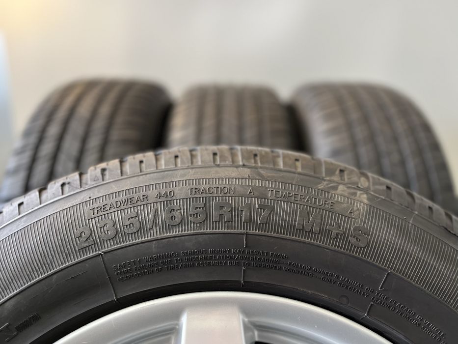 Оригинални джанти 17 цола 5х112 за Мерцедес МЛ с гуми 235/65/17