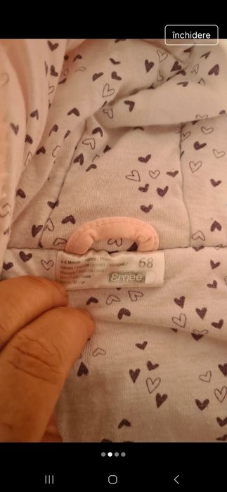 Set 2 geci pufoase, ca noi, masura 68