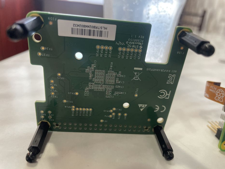 Raspberry Pi 5 8GB + AI HAT+ 26 TOPS Hailo-8 + Active Cooler | Kit AI, Home Assistant, OpenCV, YOLO