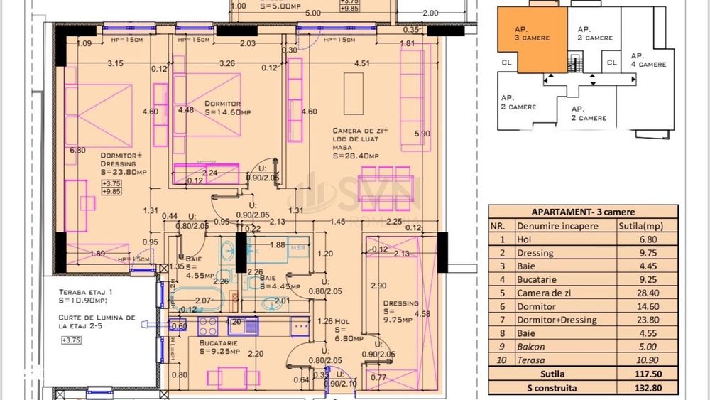 Apartament 2 camere de vanzare Aviatiei