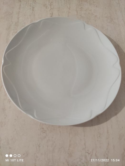 Поднос за ТОРТА / Порцелан - в НАЛИЧНОСТ