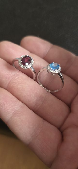 Inele aur 14 k diamante