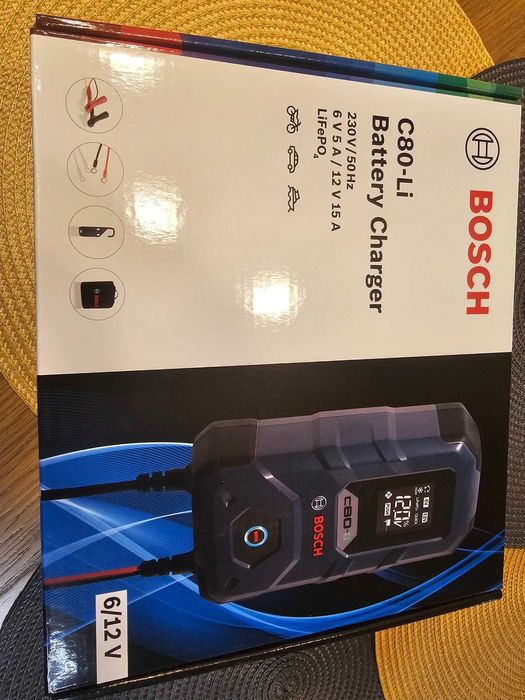 Зарядно Устройство За Акумулатор Bosch C80-Li 6V/12V