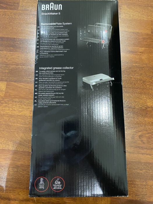 Электро Гриль-Вафельница «BRAUN» новая